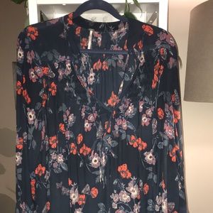 Free People tunic dress shirt